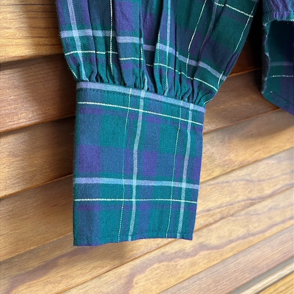 Roller Rabbit Plaid Top - Picture 3 of 8